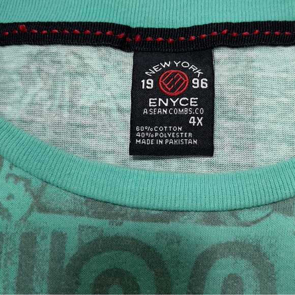 Enyce Shirt All Over Print Mens 4X 1968 Olympics Stamp Collection Sports - Picture 11 of 13